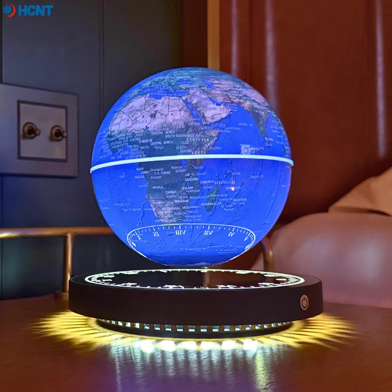 Floating Globe Magnetic Levitating Globe with LED Light Globe World Map for Home Office Decor Cool Tech Gift for Kids Teacher