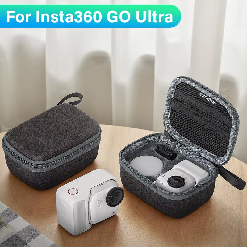  for  GO Ultra Mini Storage Bag Carrying Case Handbag Portable Travel Box for  GO Ultra Camera Accessories