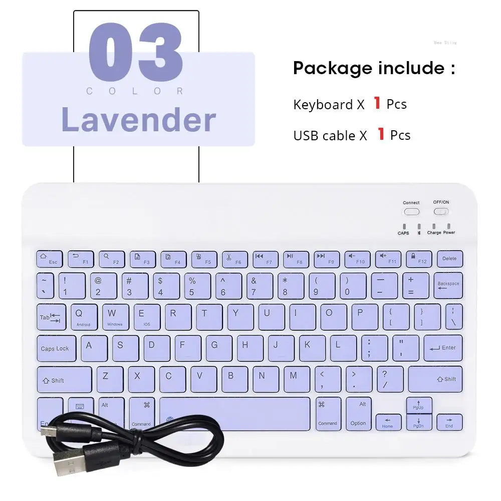 Mini Wireless Keyboard Bluetooth Keyboard for Ipad Phone Tablet Portable Bluetooth Keyboard and Mouse for Samsung Xiaomi Android